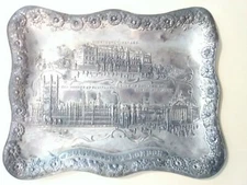 LONDON LANDMARKS LOGO ASHTRAY GREAT FOR ANY VINTAGE COLLECTION!
