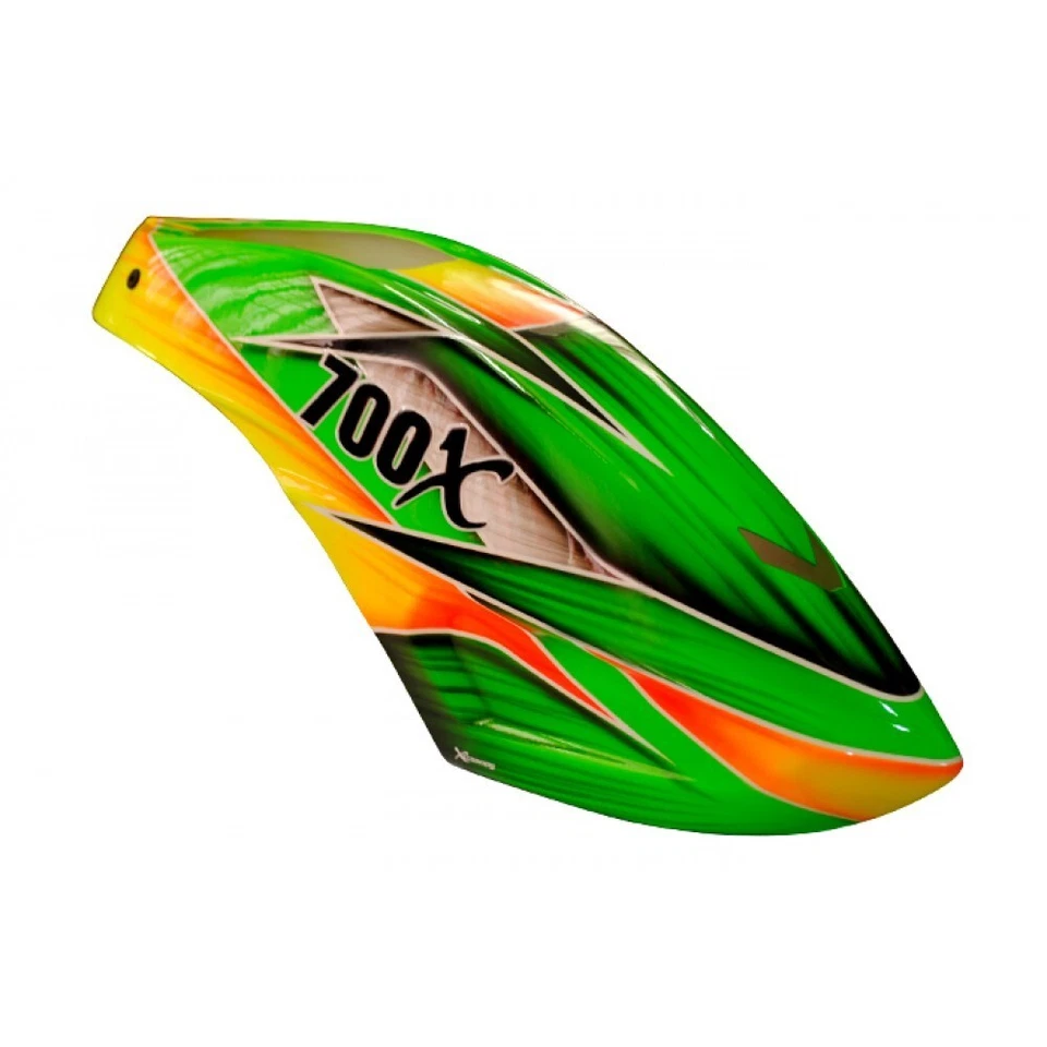 XCanopy Airbrush Fiberglass Hulk Canopy - BLADE 700X - Image 2 of 3