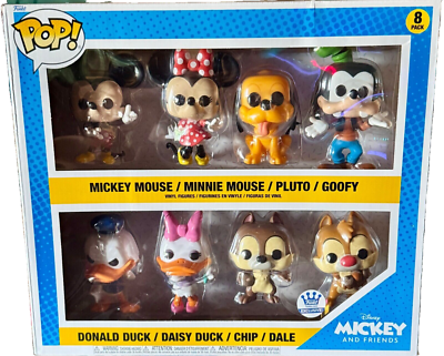 🔥Funko Pop! Disney Mickey Minnie Pluto Goofy Donald Daisy Chip