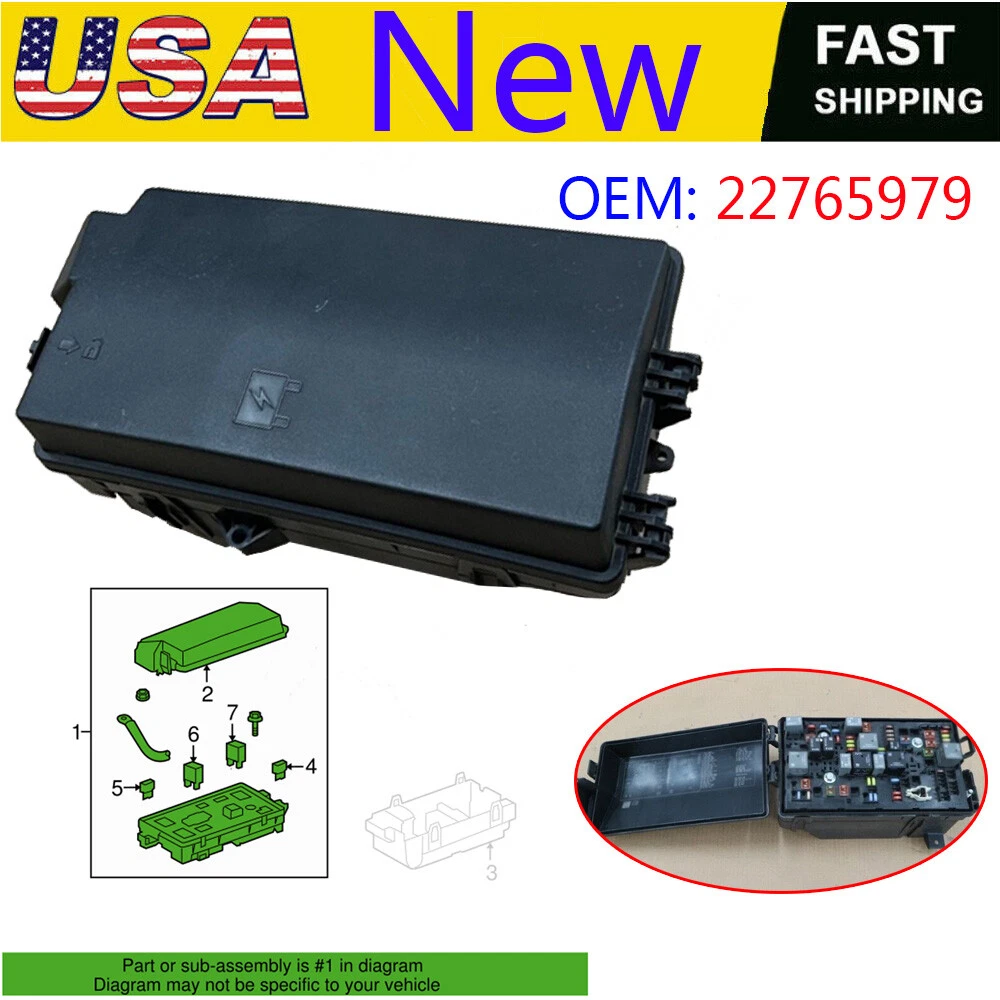 OEM 22765979 Accessory Wiring Junction Block New For Chevrolet 
