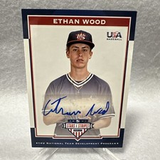 Ethan Wood 2017 Panini Stars & Stripes 14U Certified Autograph 246/399