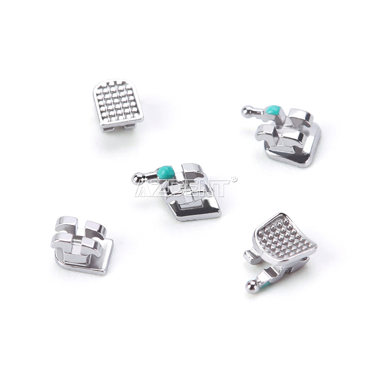 AZDENT Apparecchi Ortodontici Dentali Mini Standard Rosso MBT 022 - Foto 5