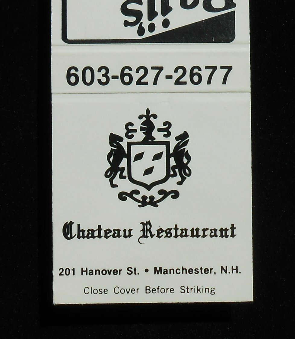 1980s? Chateau Restaurant 201 Hanover St. Best Buffet Manchester NH