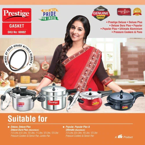 Prestige Pressure Cooker Gasket Deluxe Popular 60002 See