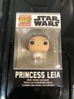 Funko Pocket Pop! Keychain Star Wars Princess Leia Vinyl Figure Keychain New