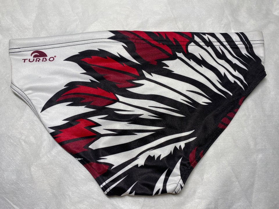 Mens Turbo Water Polo Speedo MD / 32 Elko High School Indians Swim