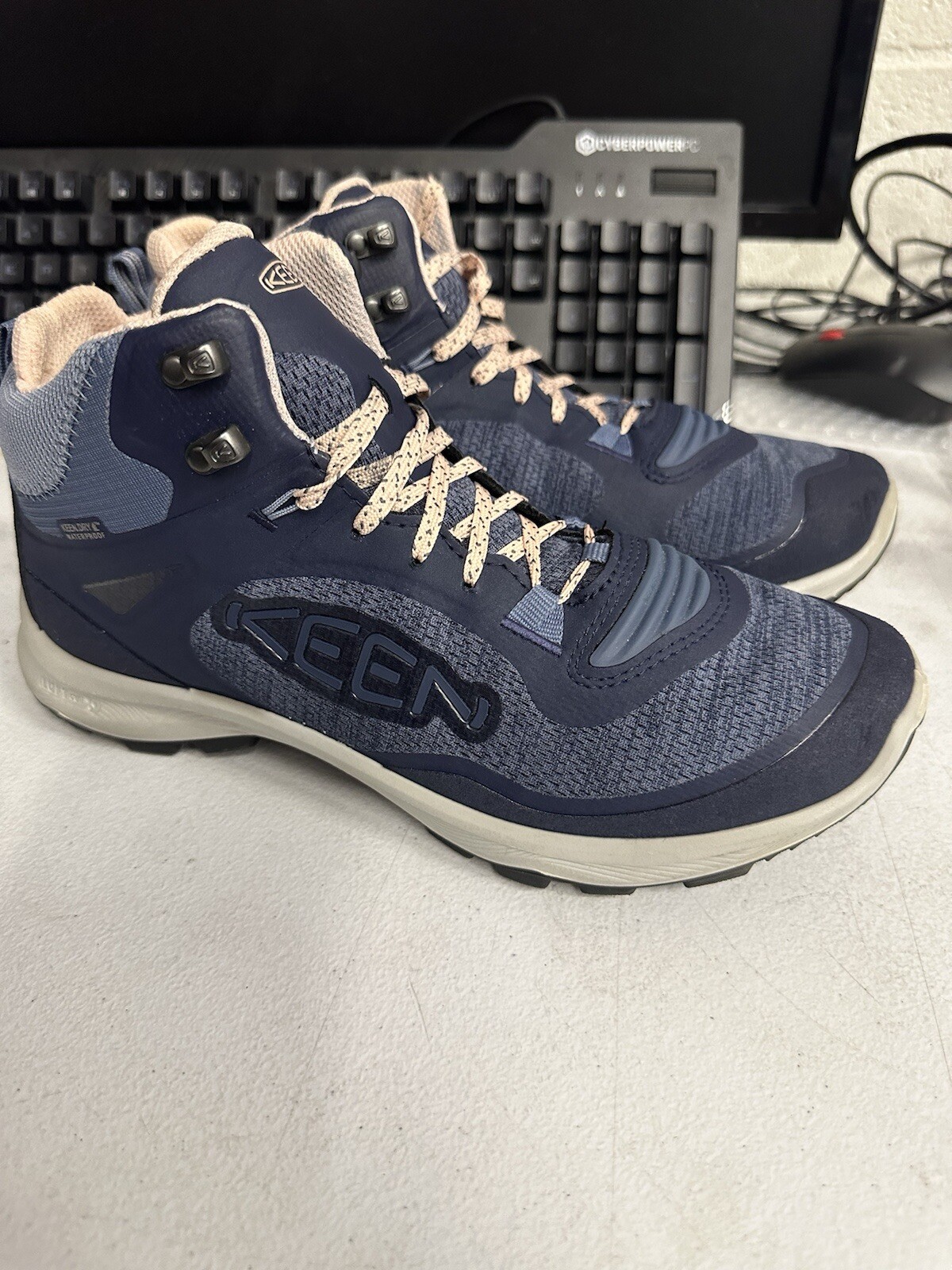 Keen Terradora Flex (1026877) Stivali da trekking impermeabili (indaco pesca) Taglia: 8 5