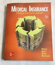 Medical Insurance A Revenue Cycle Process Approach, 9th Ed, 2024, Softcover, New