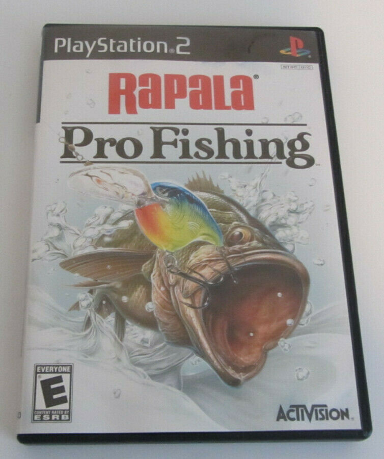 Rapala Pro Fishing (Sony PlayStation 2, 2004) PS2 Complete Good FAST SHIP