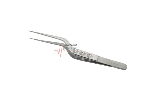 Kirwan 20-1219NS Yasargil Bayonet Forceps, Non-Stick, 7 7/8