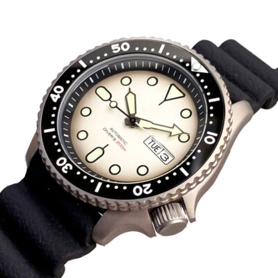 Titanium 42mm Tandorio White Dial Sapphire Glass Japan NH36 Automatic Mens Watch