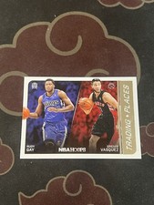 RUDY GAY/GREIVIS VASQUEZ  2014-15 HOOPS TRADING PLACES CARD #19