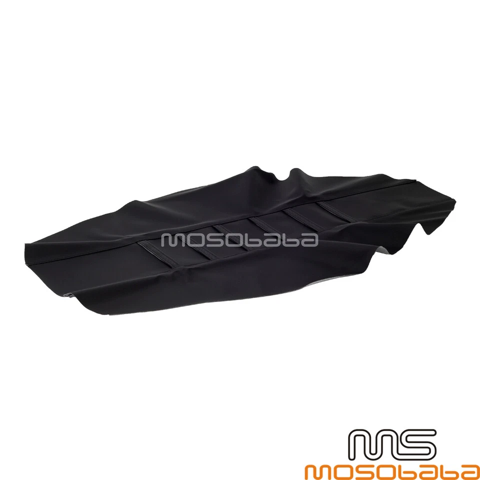 Cubierta de asiento con pinza acanalada universal para moto todoterreno Honda Suzuki Yamaha Foto 4 de 4