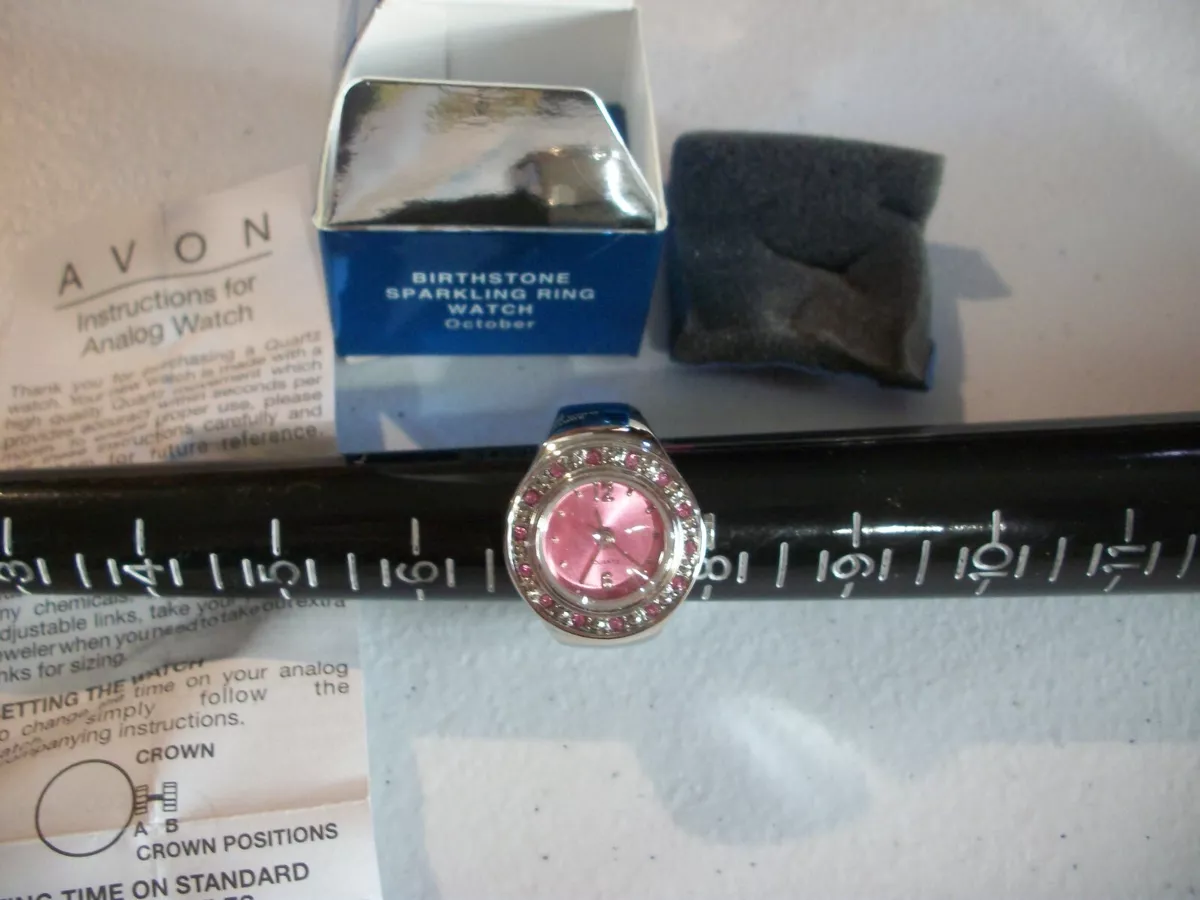 Avon ring watch sale
