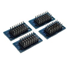 I2C Bus Breakout Board 8x4 IIC Expansion Power Bus Jumper Wires 4-Pack
