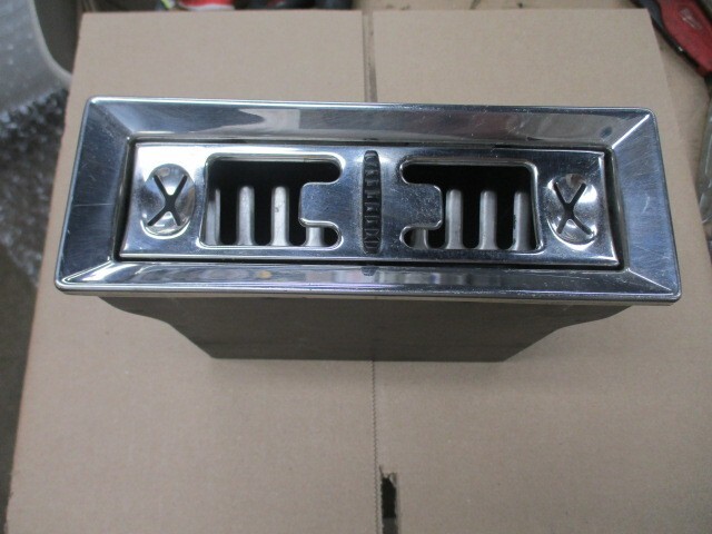 Rolls Royce Silver Shadow II Chrome Ash Tray Front Center Console  Vintage