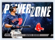 2022 Stadium Club #PZ-13 Rafael Devers Power Zone Boston Red Sox
