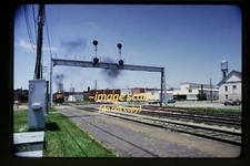 Kodachrome Slide of RI Rock Island U28B at Geneseo, Illinois in 1974 c7b