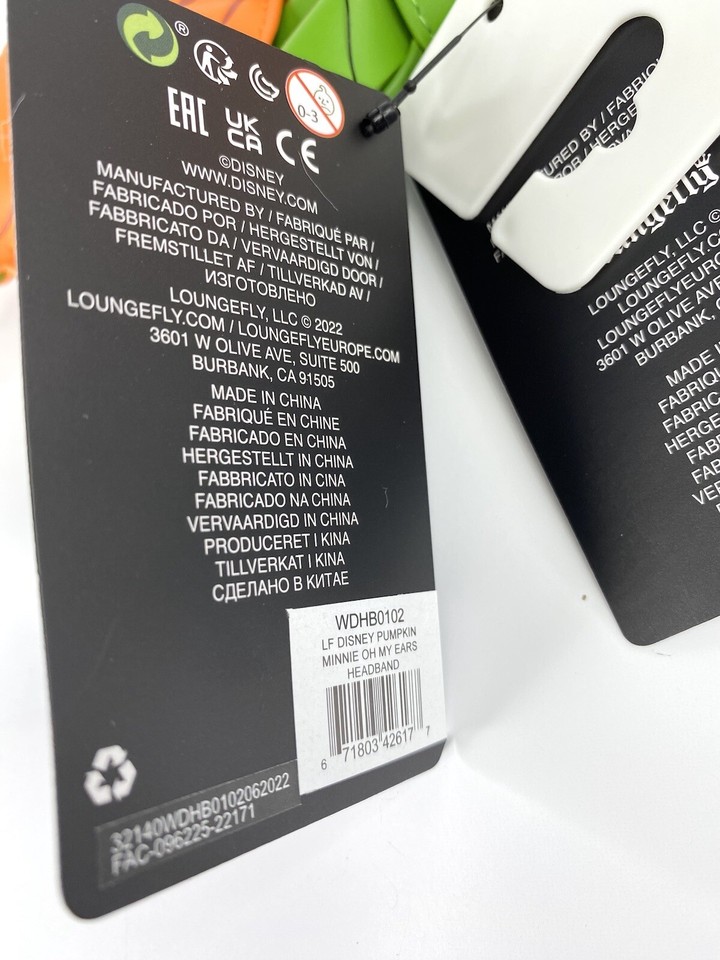 Oh My Loungefly Pumpkin 2023 Halloween Edition Minnie Ears Headband Disney eBay