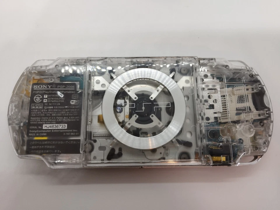 Sony PSP 2000 System w/Charger  Clear color Region Free  Import Custom w/Battery - Image 4 of 4