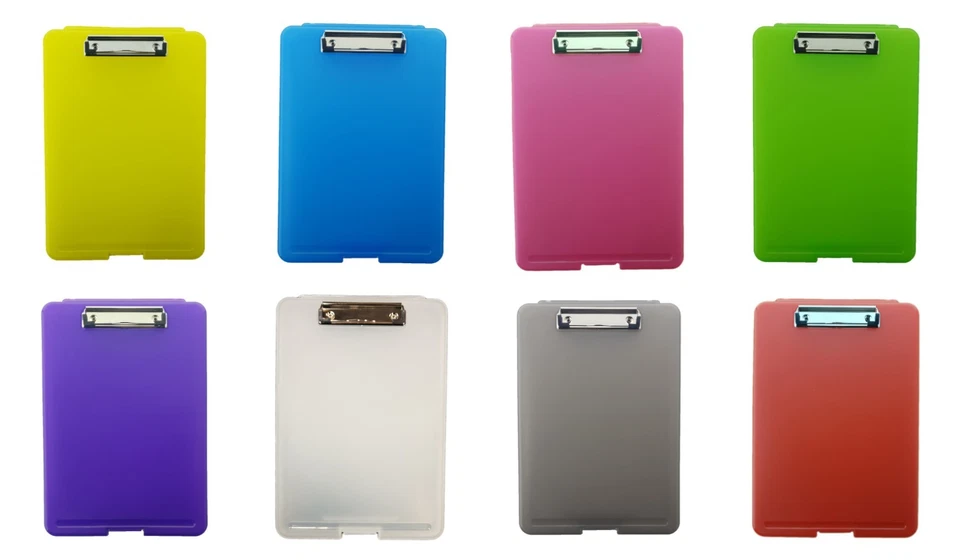 E&A DISTRIBUTION LIMITED A4 Clipboard Box File Durable Waterproof Document Filing Storage Case Office New