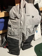 Striker ICE Sureflote Waterproof Apex Fishing Bibs Smoke 3XL XXXL