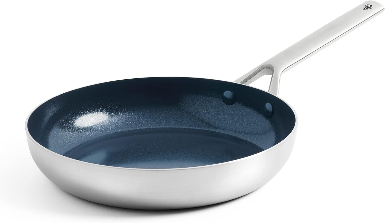 Cookware Tri-Ply Stainless Steel Ceramic Nonstick, 9.5