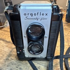 Antique Vintage Argoflex Seventy-Five 75mm Medium Format Camera Untested