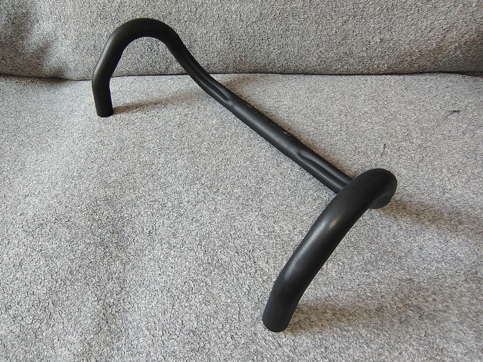 Manillar Bicicleta de Carretera Deda Prima 190 31,7 x 42 cm Barra Drop Negro Foto 4 de 4