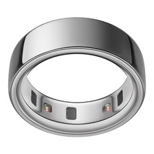 Oura Ring 4 Smart Ring Activity Tracker Size 9 in Silver JZ90-54217-09 - VG