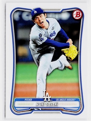 Roki Sasaki 2026 Bowman #63 Los Angeles Dodgers