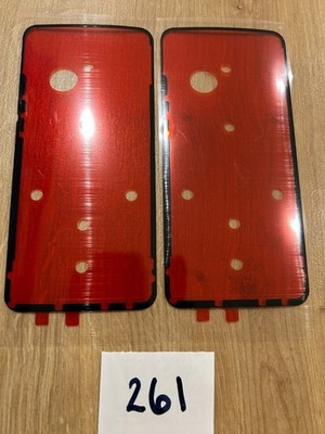 2 x Honor 20 Pro YAL-AL10/L41 Klebeschablone/Streifen für Rearcover Backglas