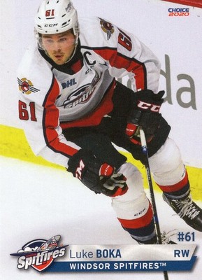 2019/20 Windsor Spitfires - LUKE BOKA