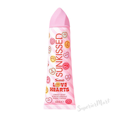 Sunkissed x Love Hearts Sweet Whip Handcreme Schwarze Johannisbeere 60ml