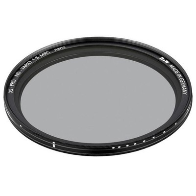 B + W 49mm XS-Pro Vario Neutral Density MRC Nano Filter - 0.3 to 1.5 (1 to 5 sto