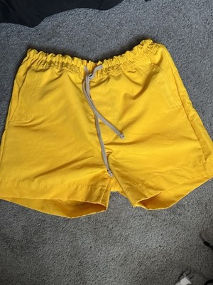 MNML Yellow WEIMAR SHORTS Small