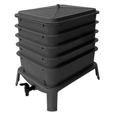50 L Worm Farm Composter – 5-Tray Wormery for Home & Garden