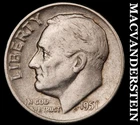 1951-D Silver Roosevelt Dime-Scarce Better Date No Reserve #i2838