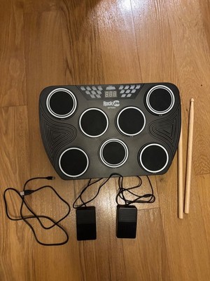 Rock Jam Tabletop 7 Pad Drum Kit NIB Bluetooth