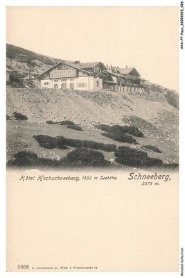 AYAP7-0460-CZECH REPUBLIC - SNOW MOUNTAIN - Hotel high snow mountain 1800 m lake height