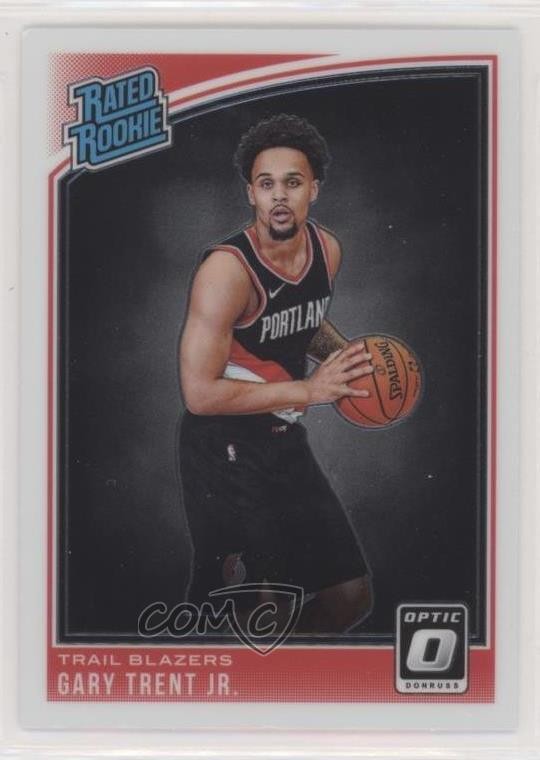 2018-19 Panini Donruss Optic Rated Rookie Gary Trent Jr #199 Rookie RC 00qn