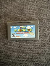 Super Mario World Super Mario Advance 2 Nintendo GBA Game Boy Advance