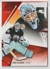 2023-24 SP GAME USED RED ALL-STAR LINUS ULLMARK 202/230 BOSTON BRUINS #151