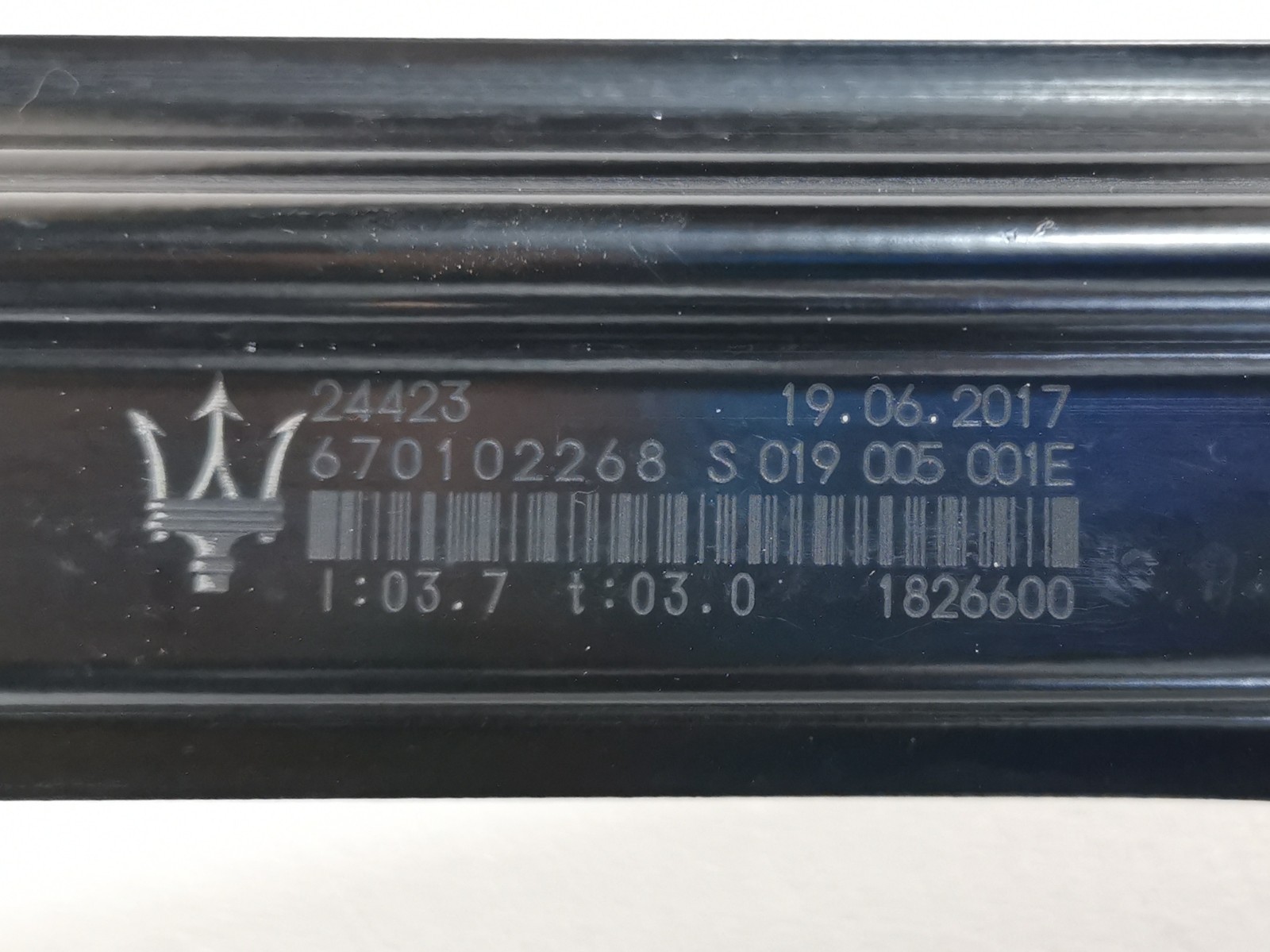 Maserati Ghibli 2018 M156E AWD 3.0 Front Left Window Regulator Motor 670102268