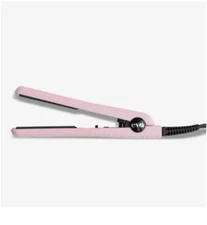 Eva-nyc Mini Healthy Heat Ceramic Styling Iron, Pink with bag 