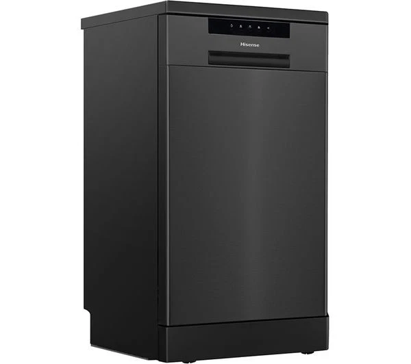 TieDex UK HISENSE HS523E15BUK Slimline Geschirrspüler - Schwarz