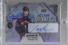 2019-20 Upper Deck Allure Quartz Rookie Auto Cale Makar #AQR-CM Auto 7b5