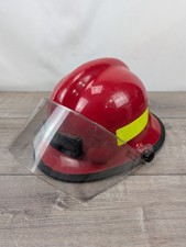 First Due Firefighter Helmet Red Model 1500 S...