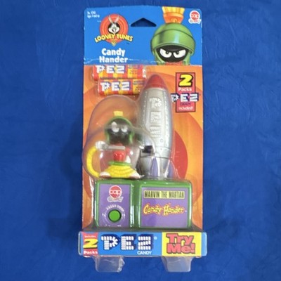 Looney Tunes Marvin the Martian PEZ Dispenser Candy Holder 2 Pack