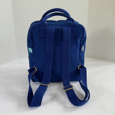 Loungefly x Disney 50th Anniv Royal Blue Canvas Backpack  display picture 2